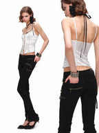 Silk Pixie Corset Top