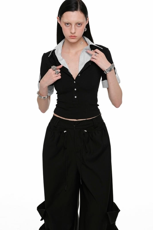 3/4 Buttoned Polo