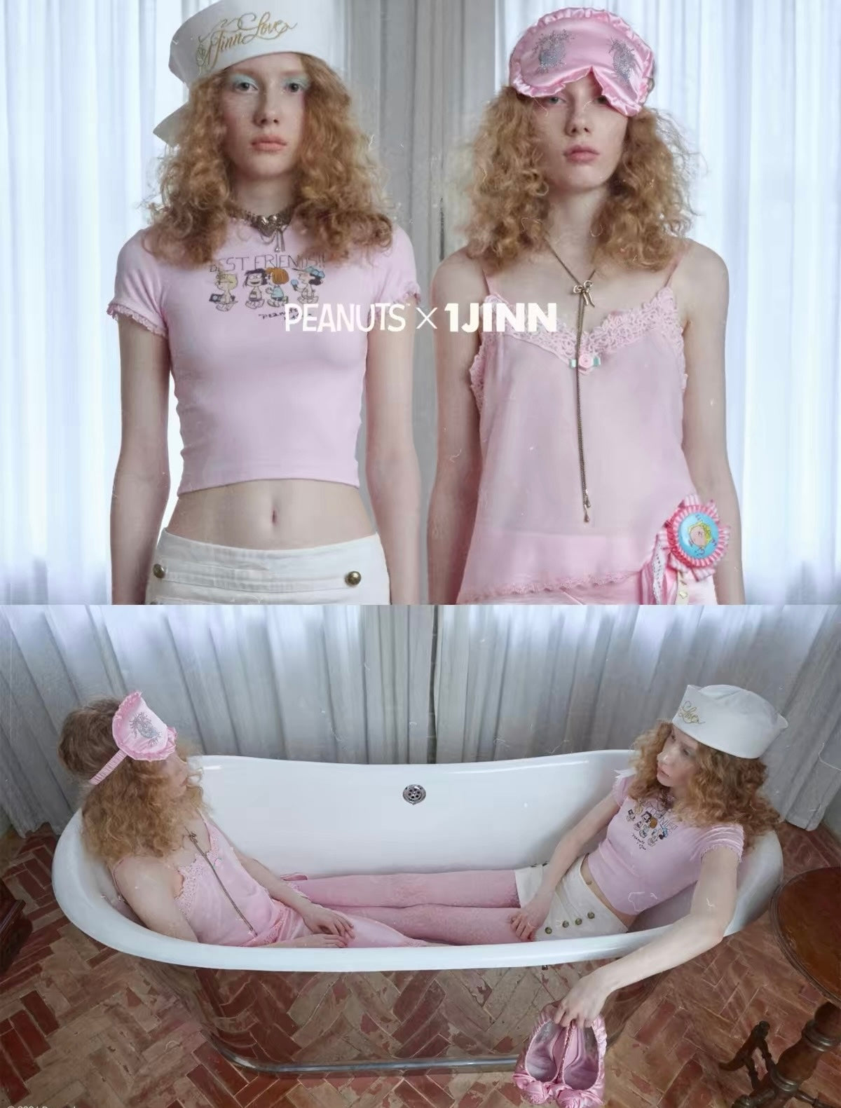 Peanuts Print Crop Tee