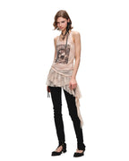 Snoopy Lace Handkerchief Top