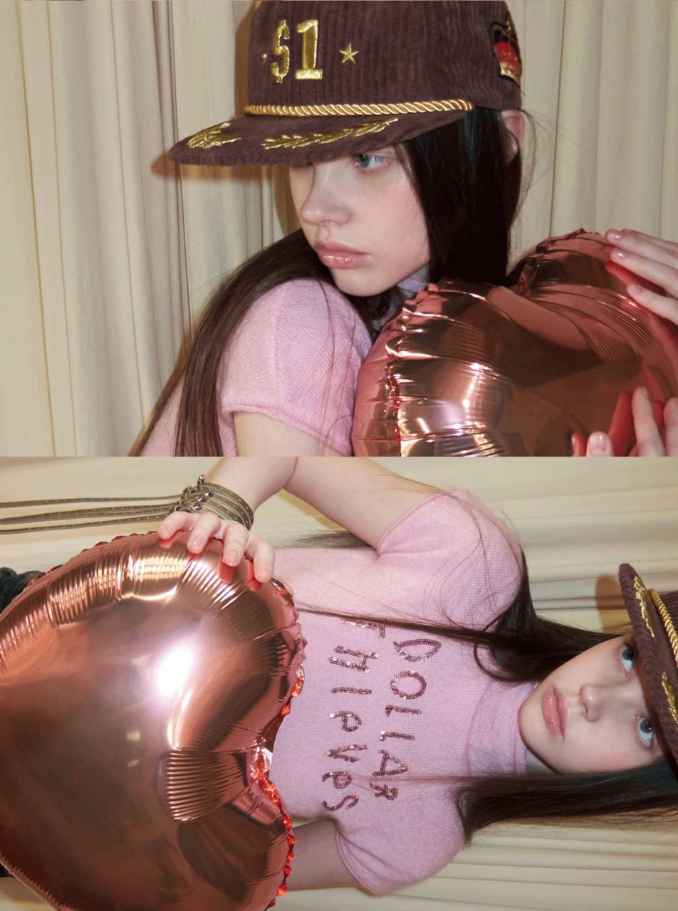 Corduroy Embroidered Cap