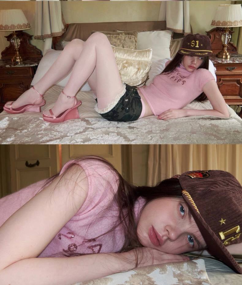 Corduroy Embroidered Cap