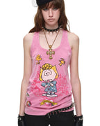 Peanuts x 1JINN Sally Tattoo Tank Top