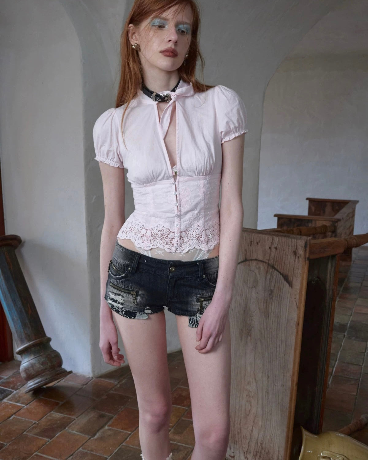 Victorian Alt Babydoll Blouse