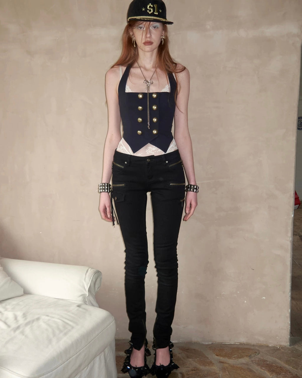 Admiral’s Crop Halter