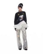 Snoopy Distressed Tattoo Long Sleeve Tee