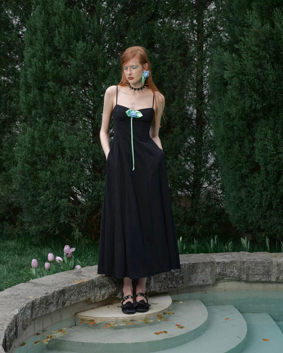 Dark Garden Maxi Dress