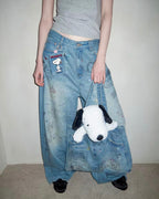 Snoopy Oversized Jeans