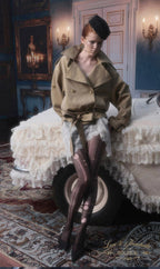 Crop Belted Trench Jacket