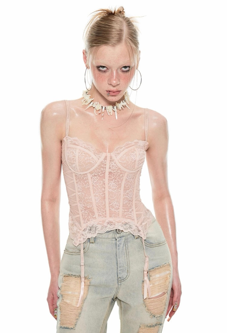 Romantic Lace Corset Top