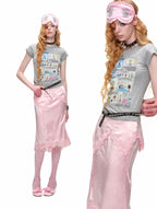 Peanuts Print Short Sleeve Tee