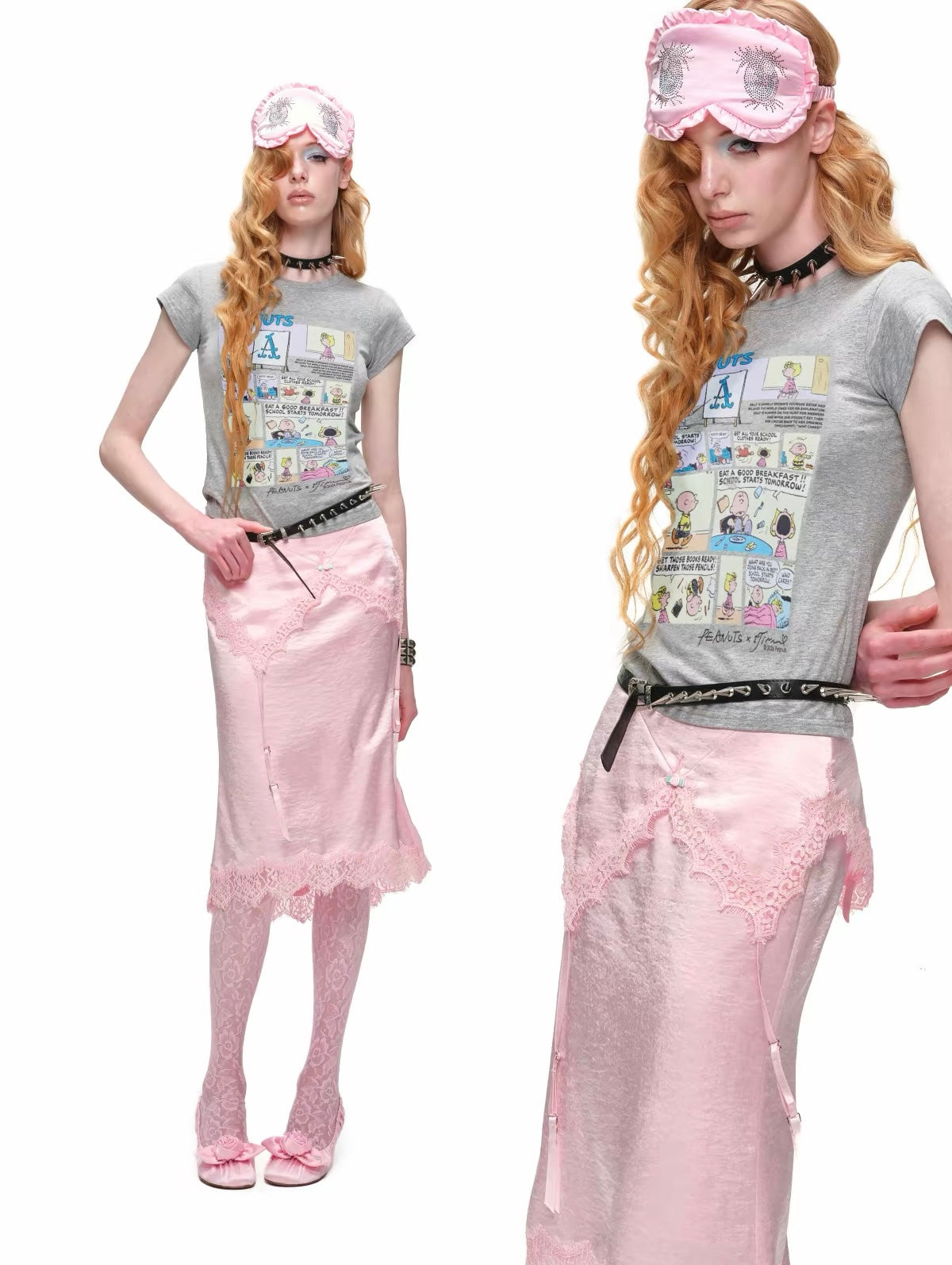 Peanuts Print Short Sleeve Tee