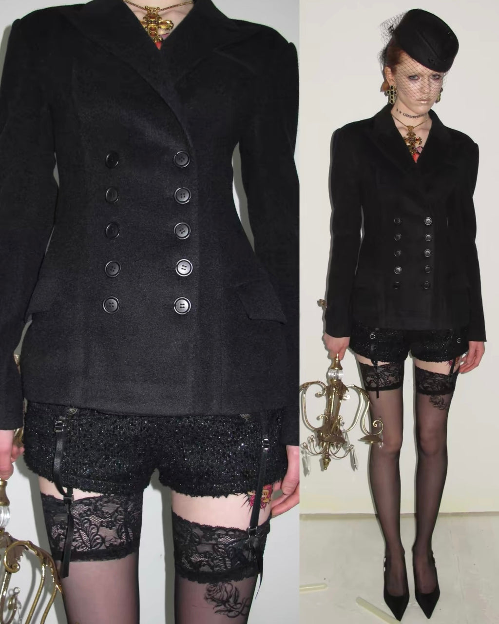 Midnight Confessional Blazer