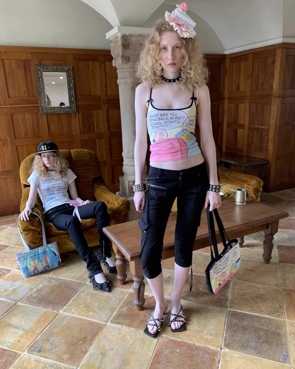 Multi-Pocket Capri Pants