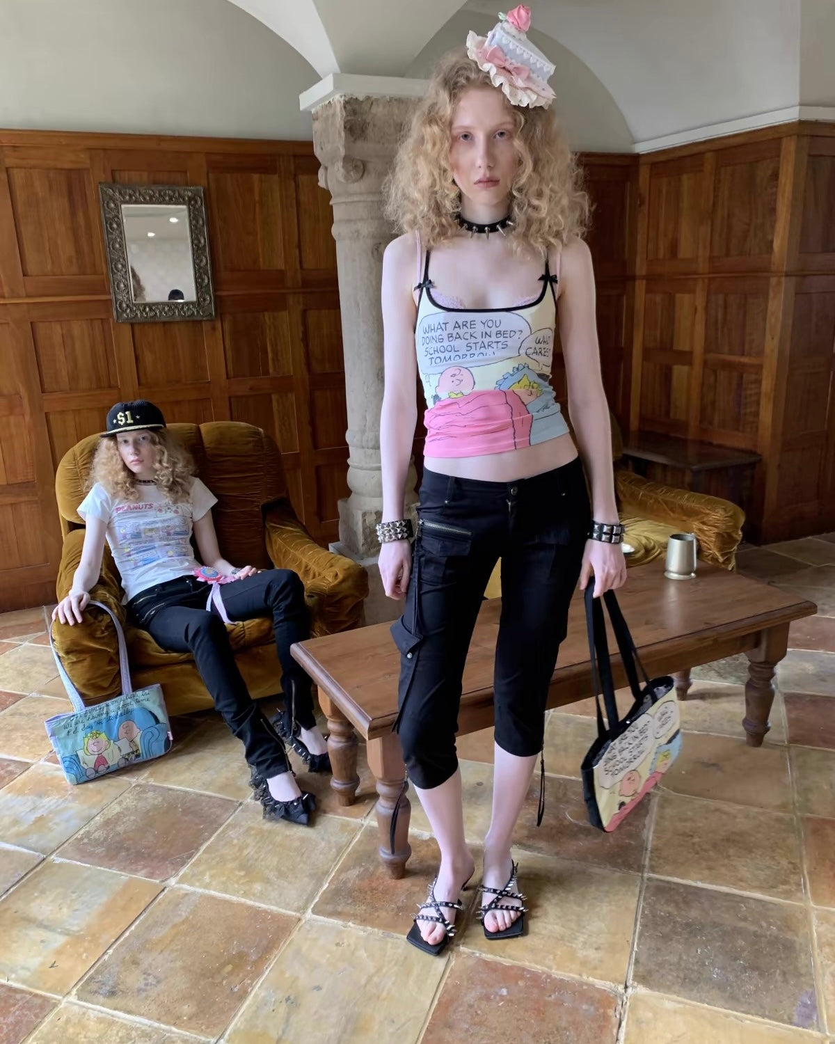 Multi-Pocket Capri Pants