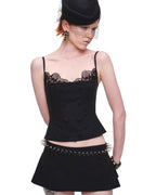 Napoleon Button Bustier Top