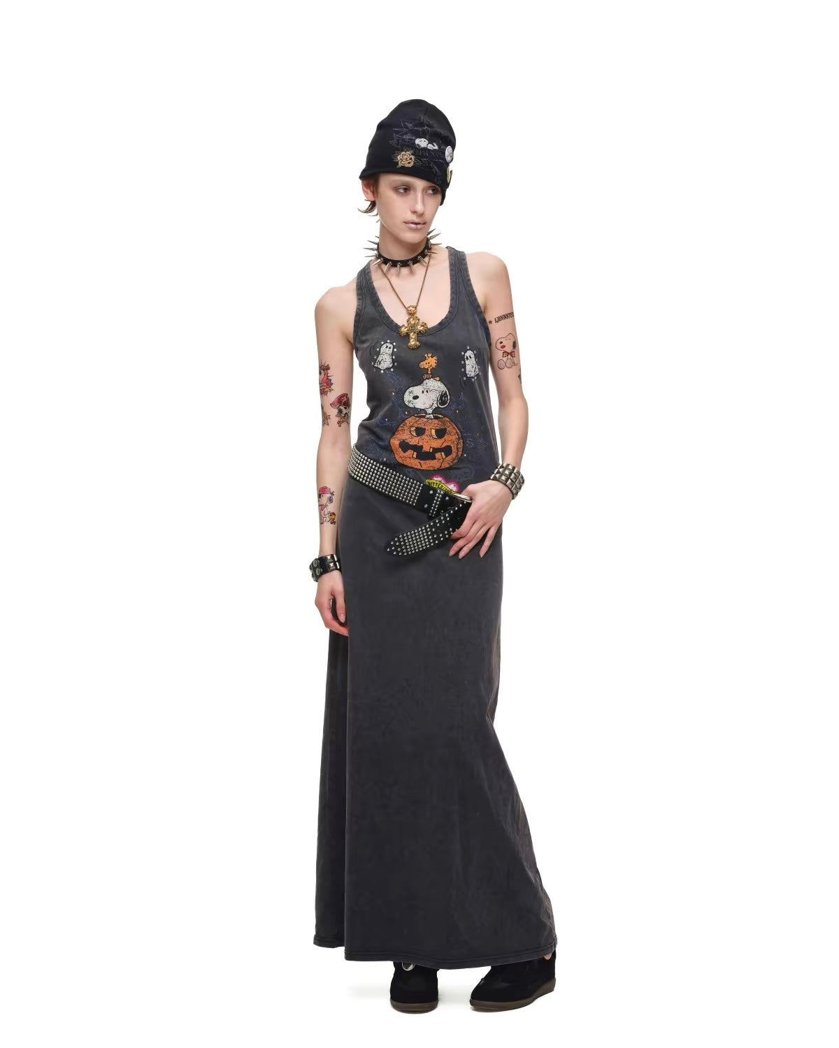 Snoopy Tank Maxi Dress