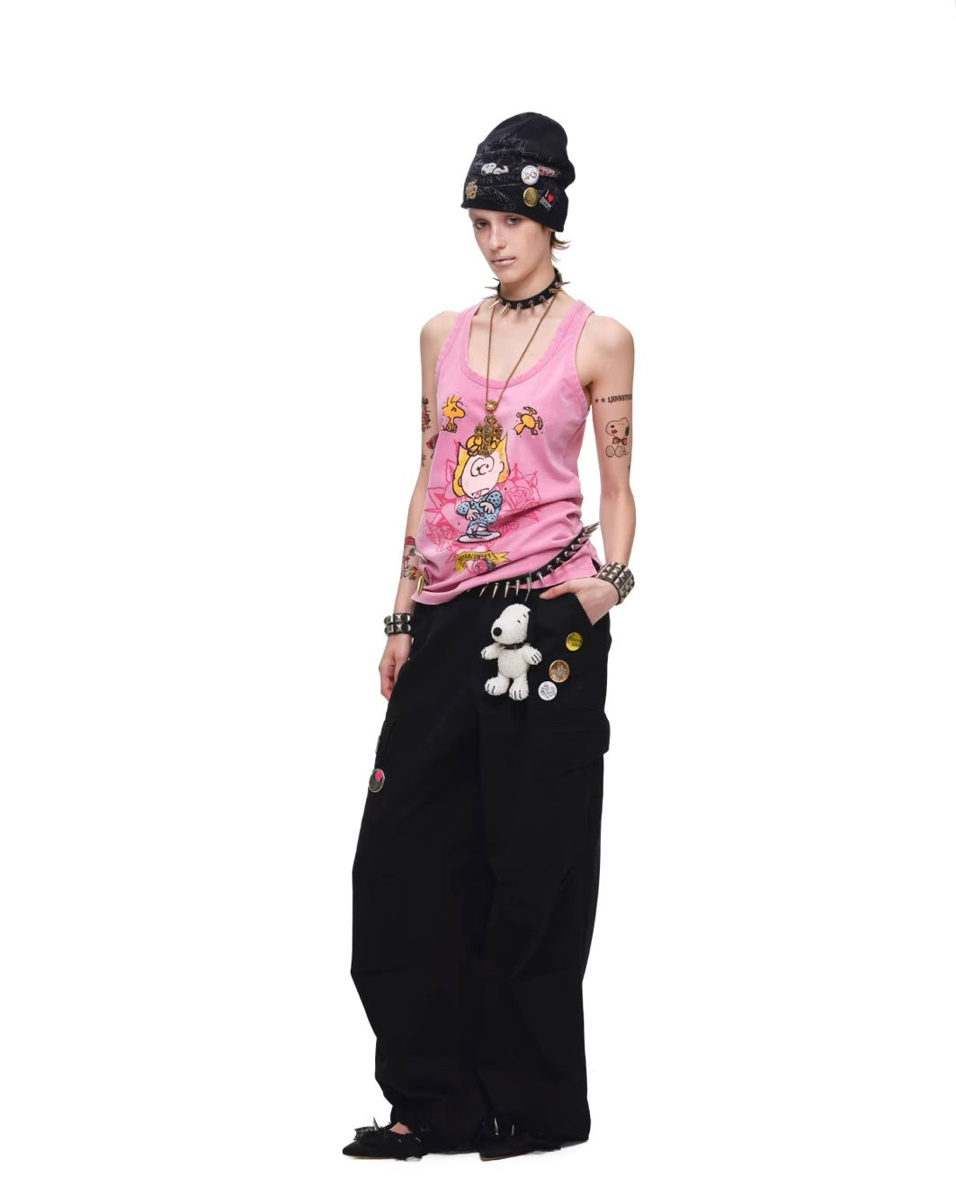 Peanuts x 1JINN Sally Tattoo Tank Top