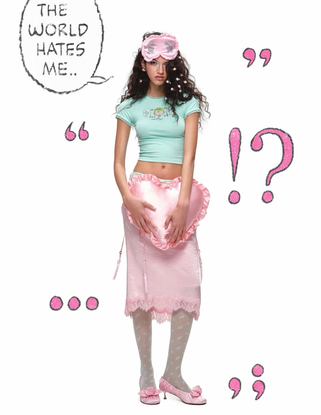 Peanuts Print Crop Tee