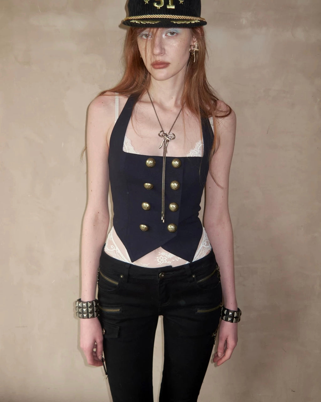 Admiral’s Crop Halter