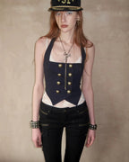 Admiral’s Crop Halter