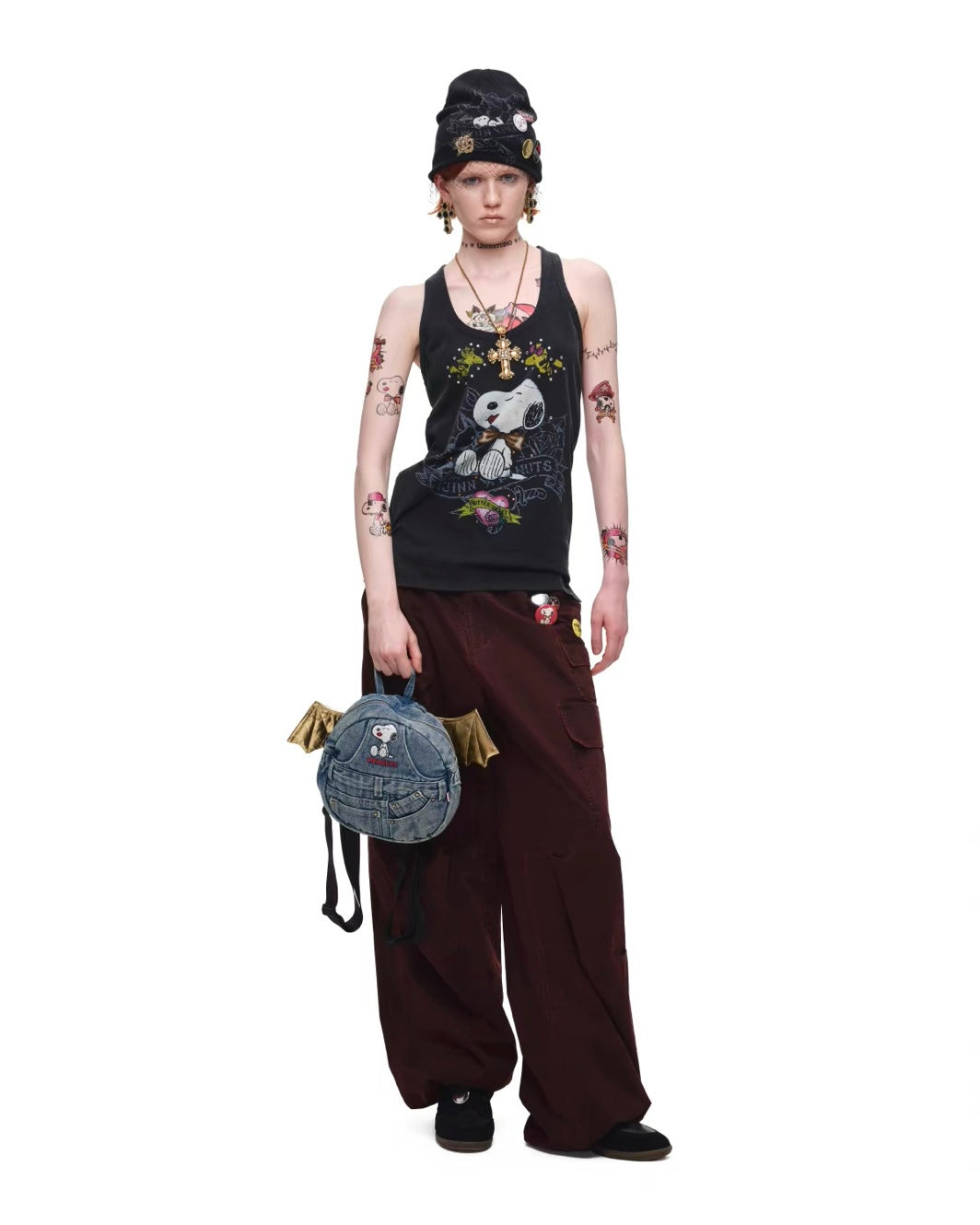 Peanuts x 1JINN Sally Tattoo Tank Top