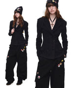 Midnight Confessional Blazer