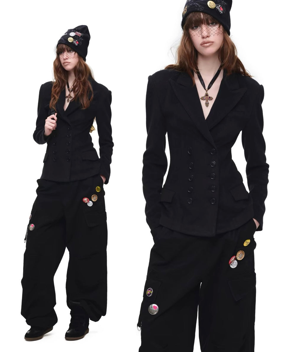 Midnight Confessional Blazer