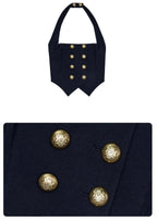 Admiral’s Crop Halter