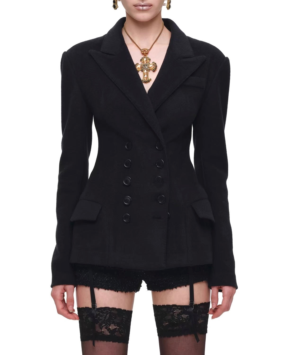Midnight Confessional Blazer
