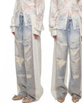 Faded Halo Denim Pants