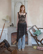 Nocturne Lace Asymmetric Dress