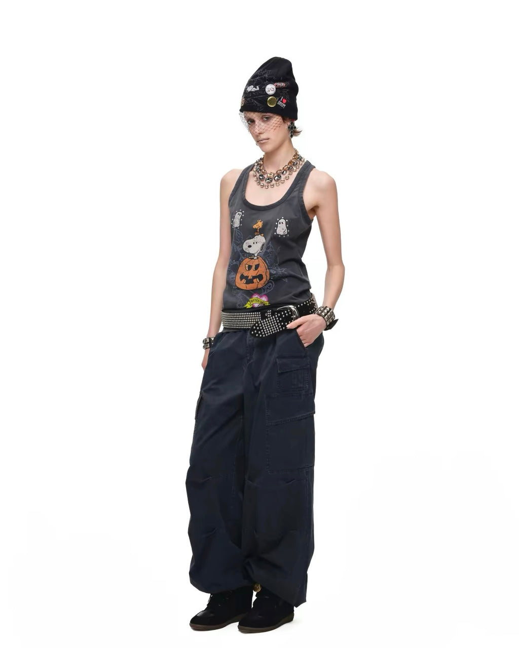 Peanuts x 1JINN Sally Tattoo Tank Top