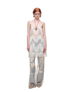 Lace Cutout Cami Slip Dress