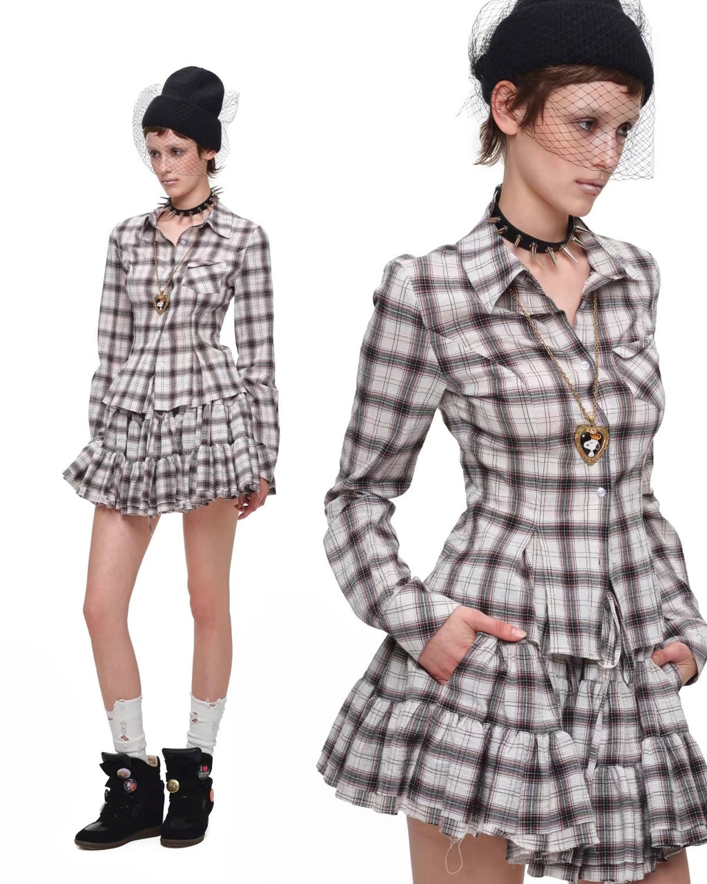 Dollhouse Plaid Set