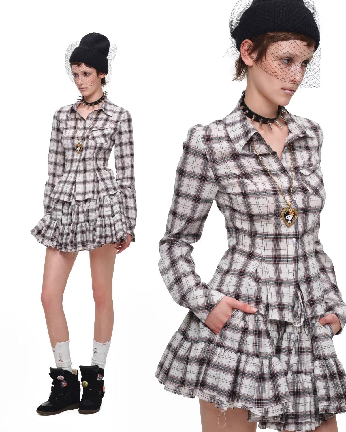 Dollhouse Plaid Set