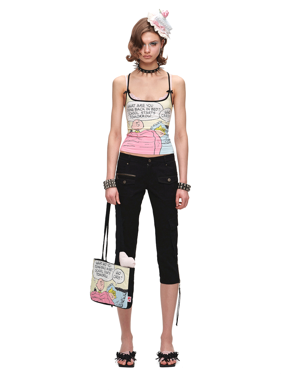 Peanuts Print Tank Top