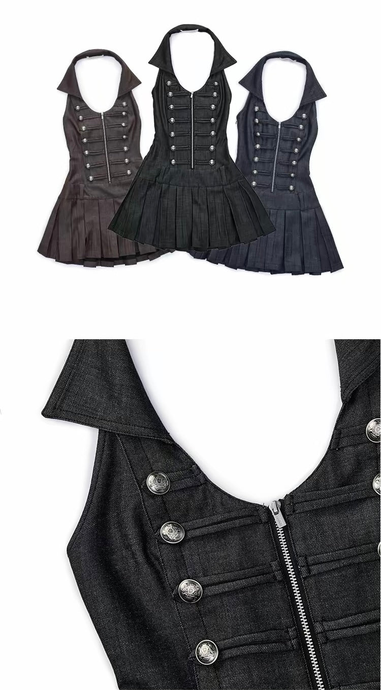 Palace Halter Dress