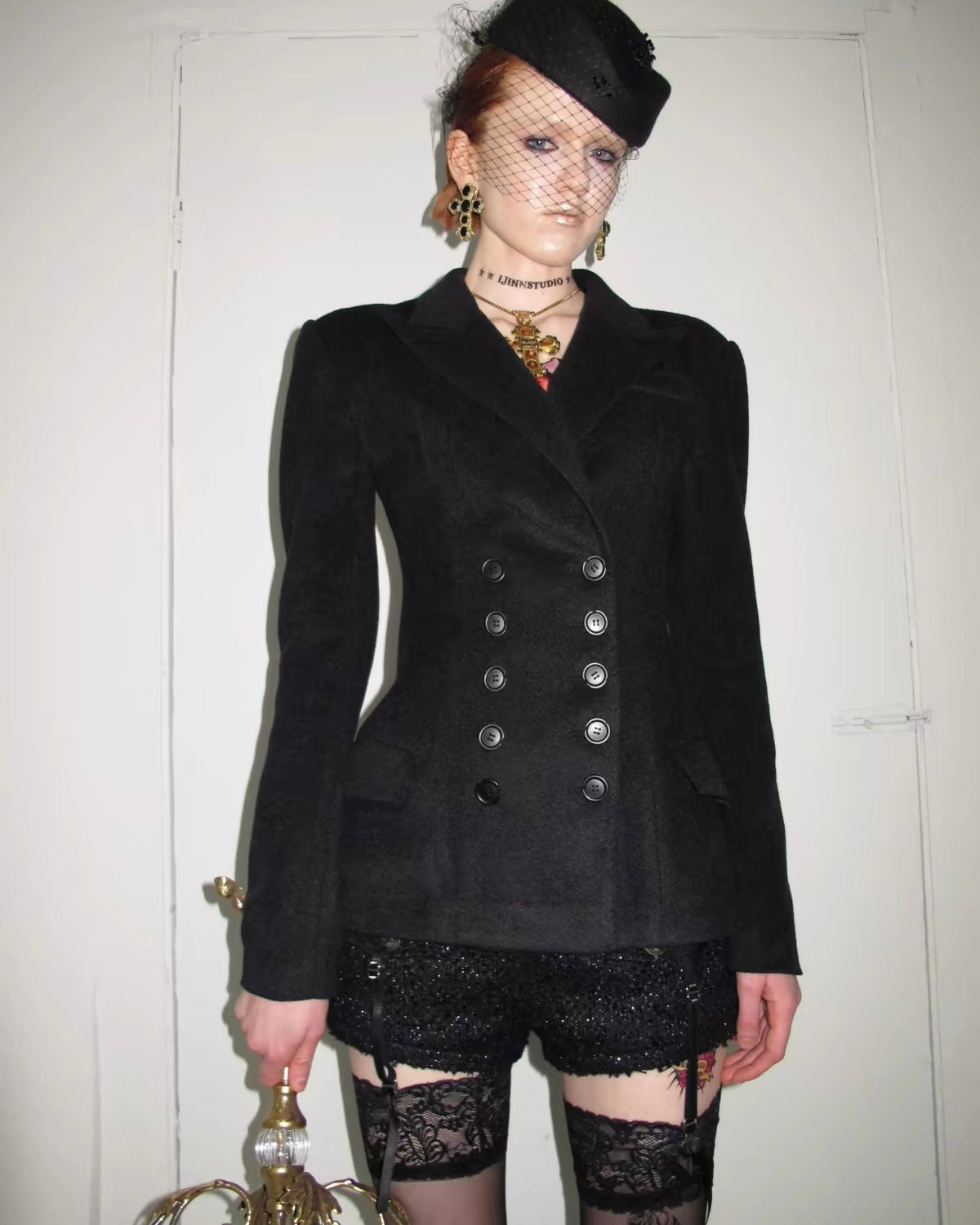 Midnight Confessional Blazer