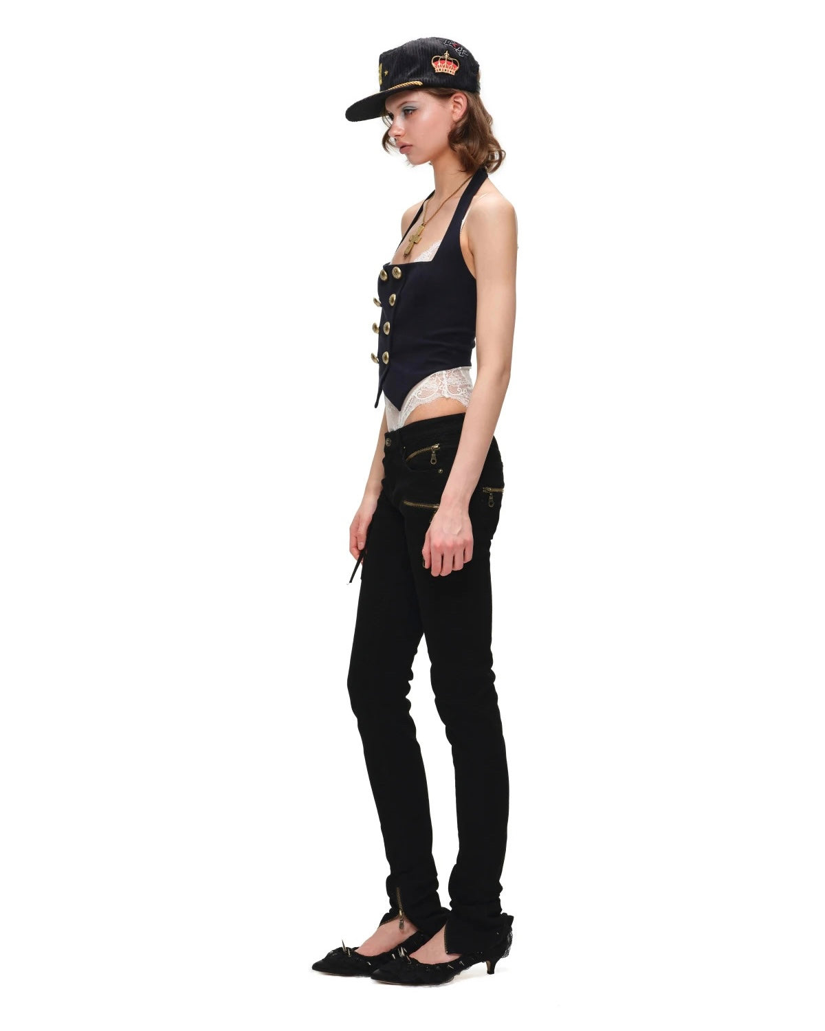 Admiral’s Crop Halter