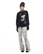 Faded Halo Denim Pants