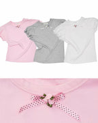 Garden Bow Baby Tee