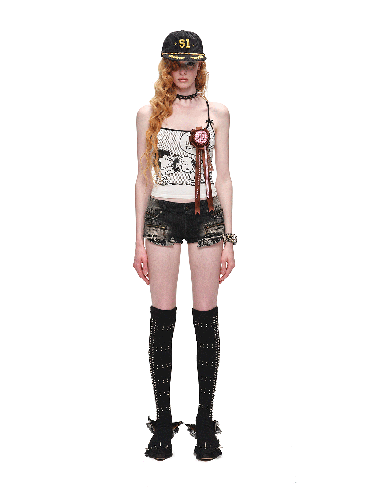 Peanuts Print Tank Top
