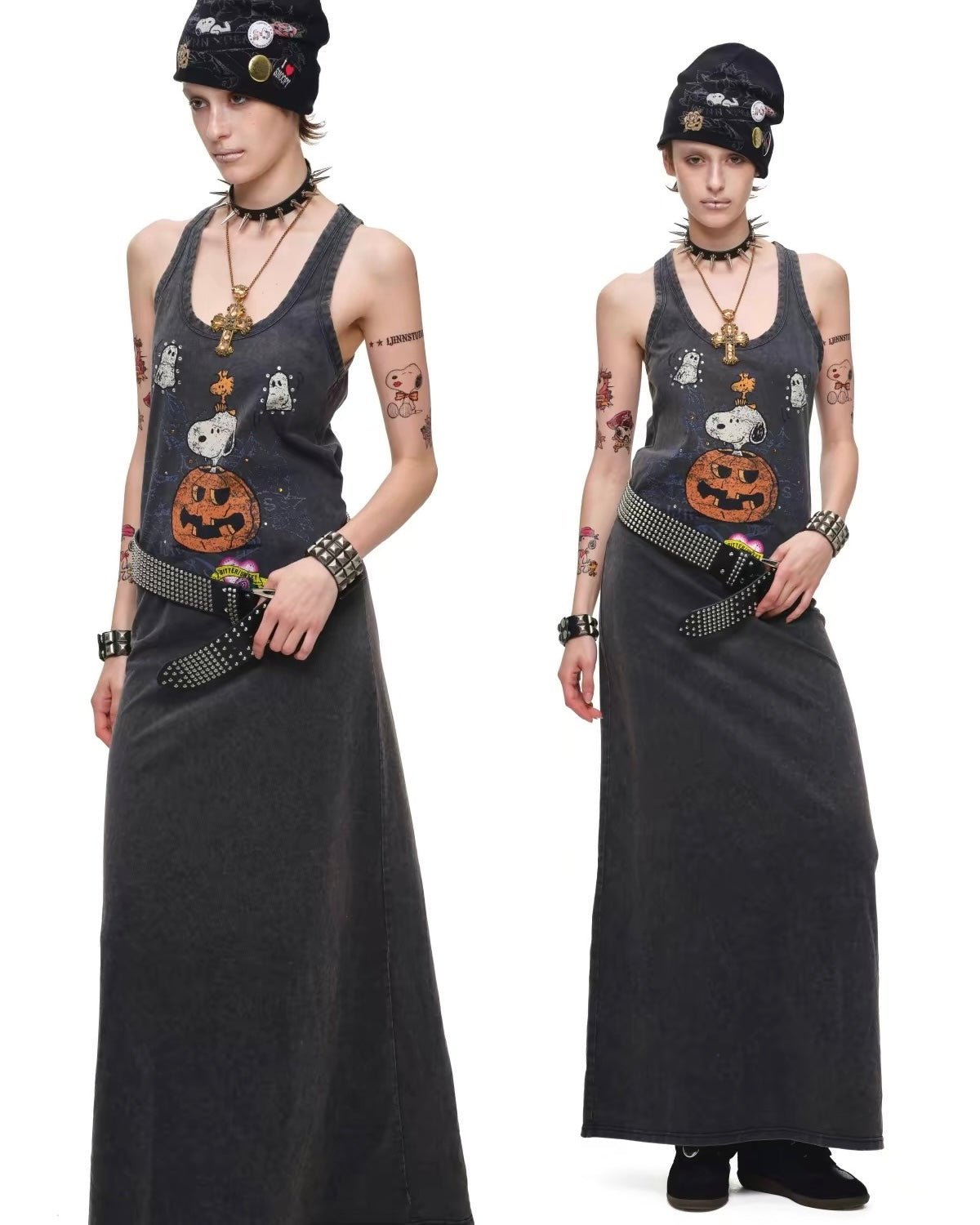 Snoopy Tank Maxi Dress