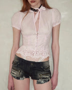 Victorian Alt Babydoll Blouse