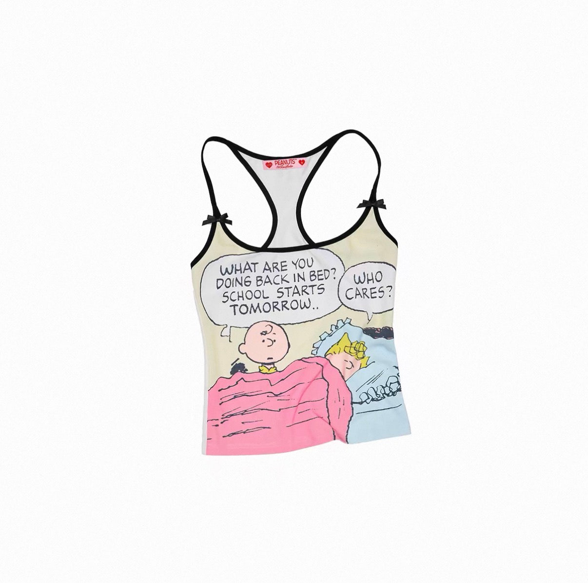 Peanuts Print Tank Top