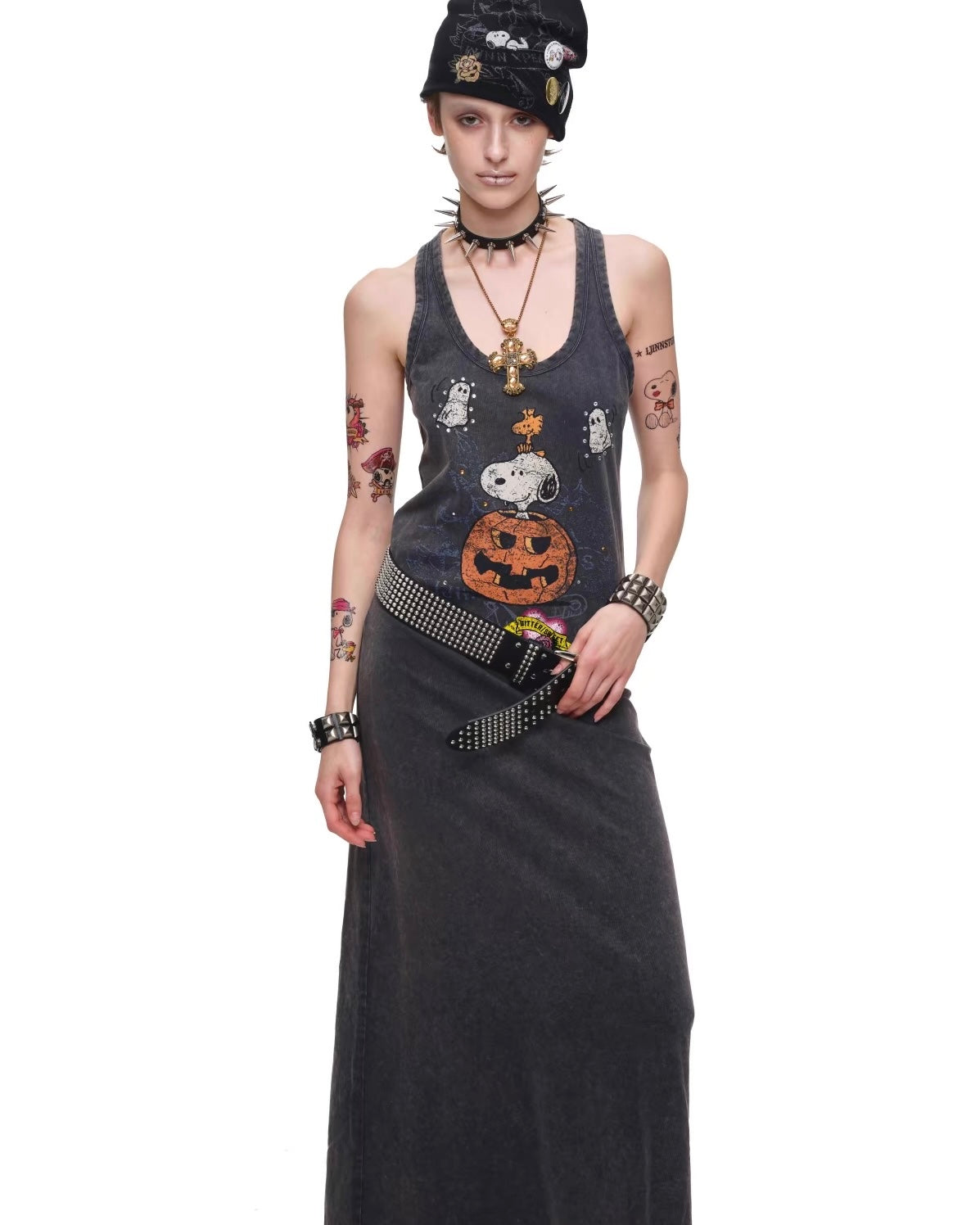 Snoopy Tank Maxi Dress