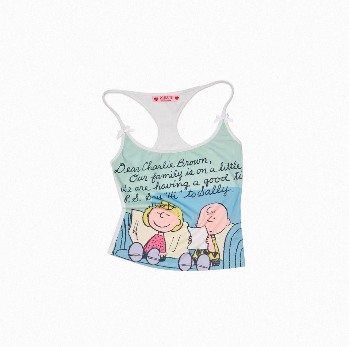 Peanuts Print Tank Top