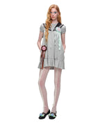 Dark Academy Sailor Dress