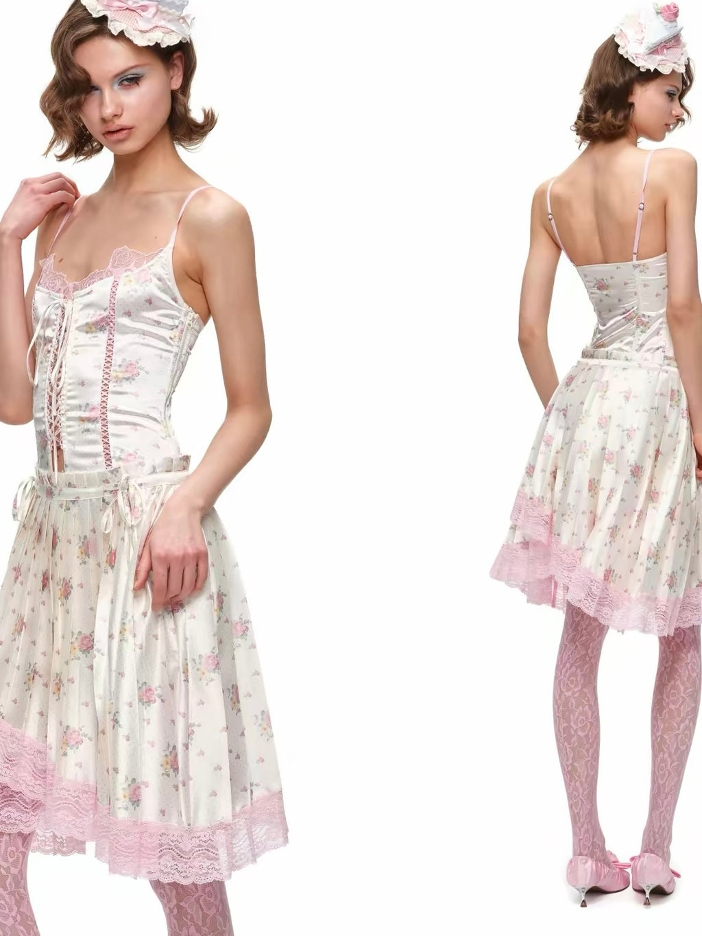 Silk Pixie Corset Top